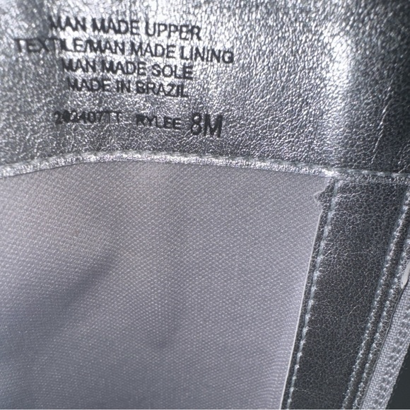 NEW Gianni Bini Rylee Tall Mirror Metallic Boots Womens Size 8 - Picture 6 of 7